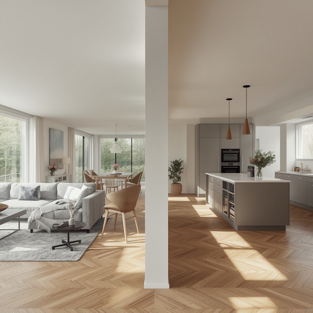 Resultaat na verbouwing: Muurdoorbraak tussenwoning — Haarlem