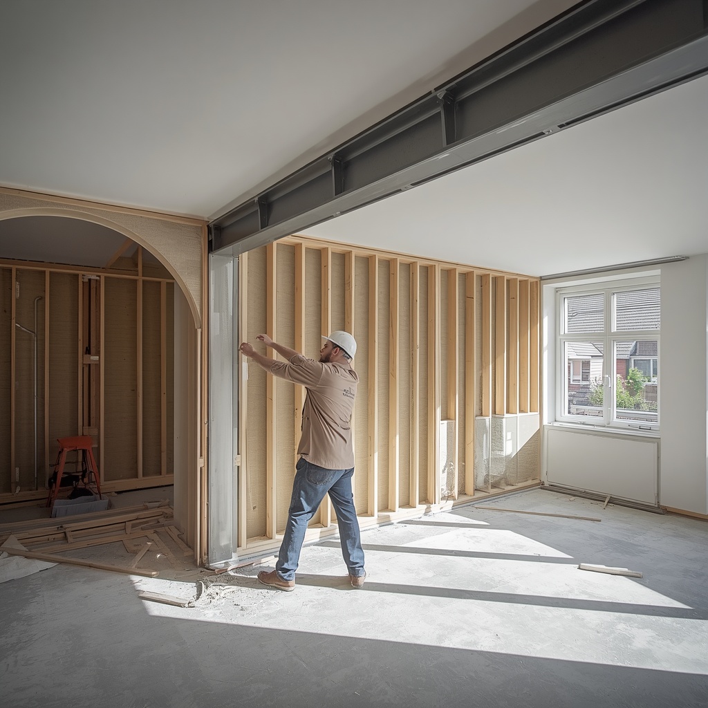 Situatie voor verbouwing: Open woonkeuken — Heemstede